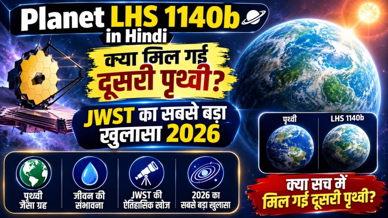 Planet LHS 1140b in Hindi: क्या मिल गई दूसरी पृथ्वी? JWST का सबसे बड़ा खुलासा 2026