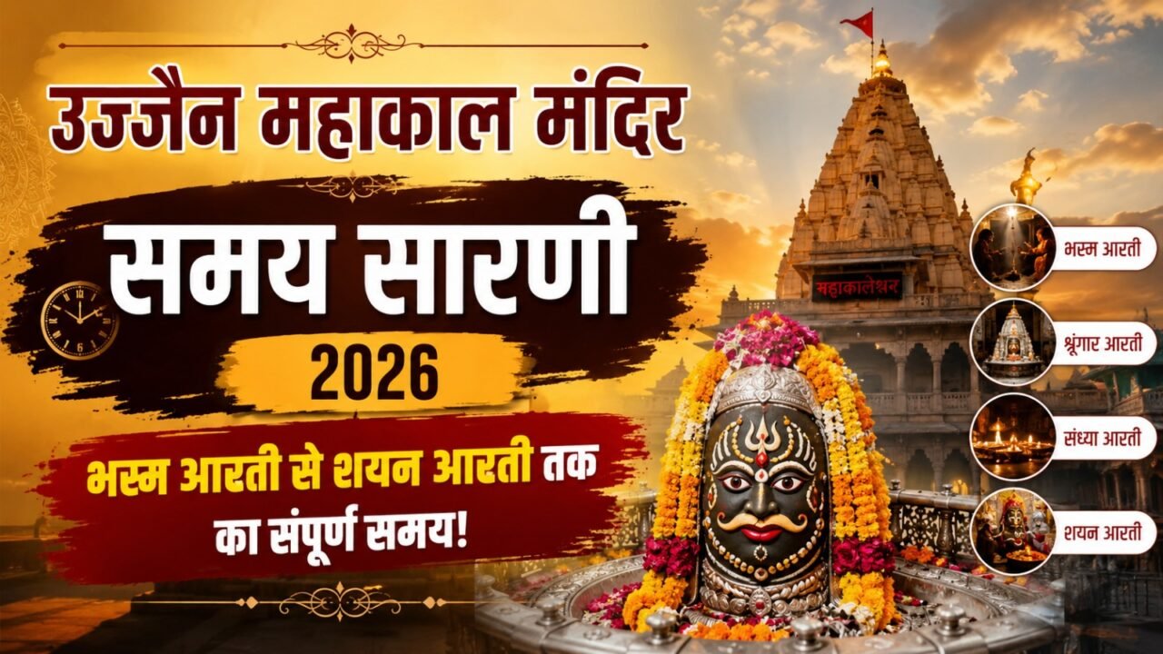 Ujjain Mahakal Temple Timings 2026: भस्म आरती से शयन आरती तक का Detailed Schedule! (Don't Miss)